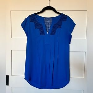 Daniel Rainn royal blue/sapphire blouse